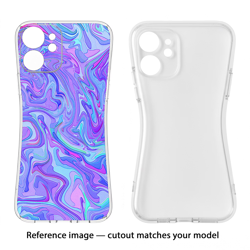 Glitter Realme P4 Back Cover