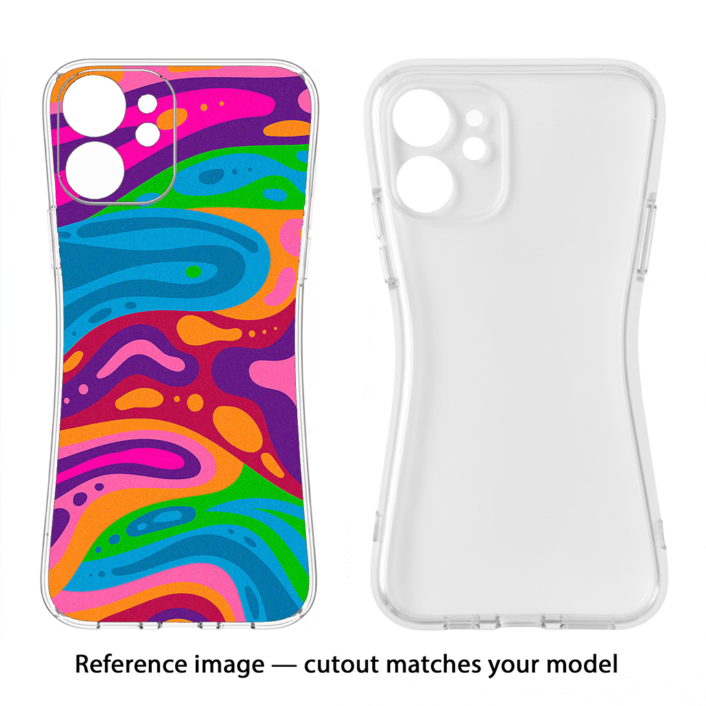 Trippy Pattern Vivo Y200 Pro Back Cover