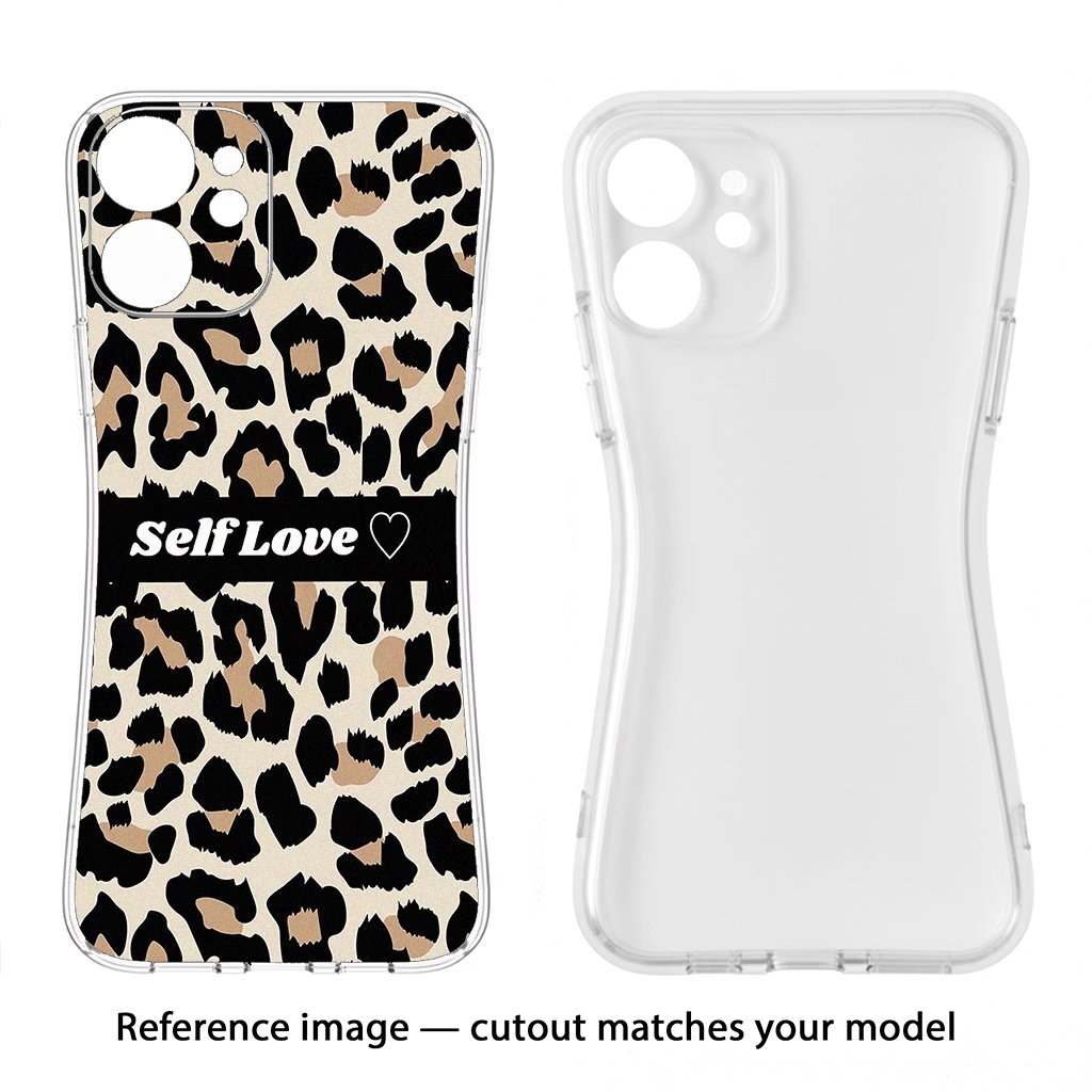 Leopard Print Self Love Nothing Phone 3A Back Cover