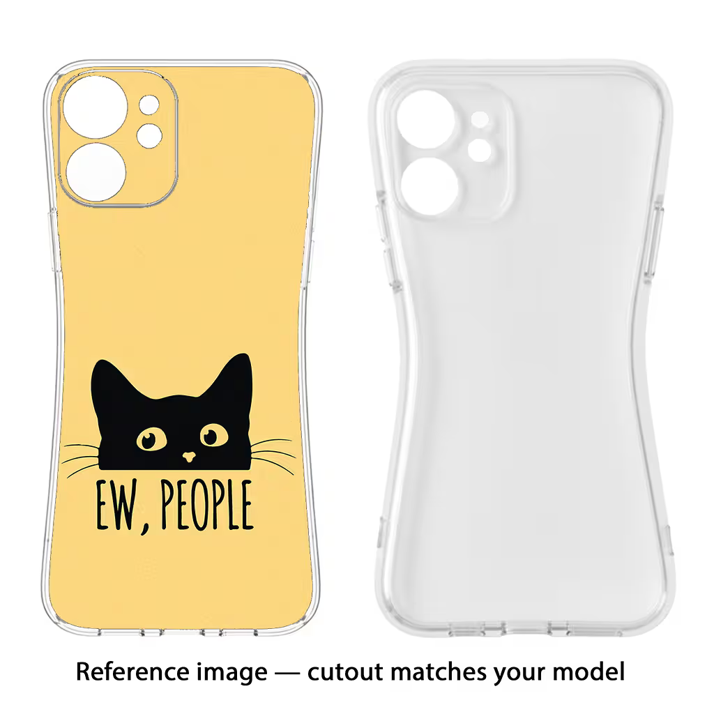 Ew People Catitude Moto Edge 60 Stylus Back Cover