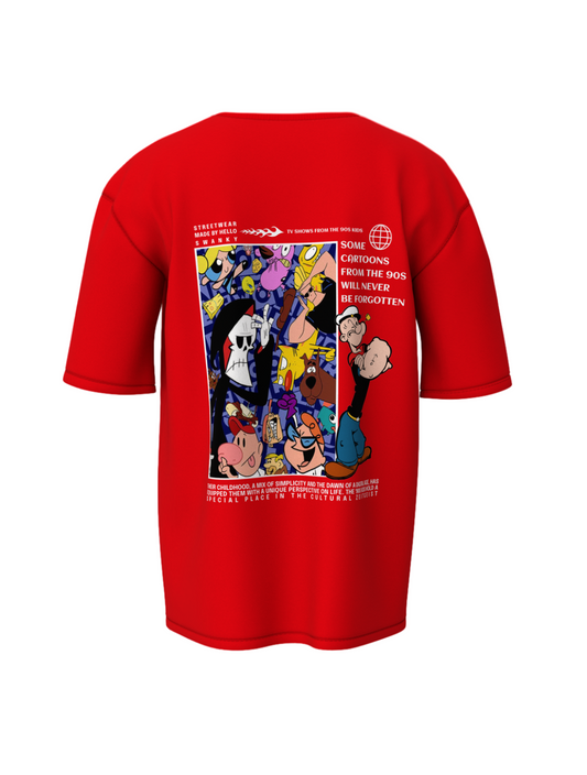 90's Cartoons Unisex Oversized Special Edition T-Shirt