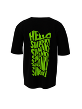 Hello Swanky Graphic Unisex Oversized Special Edition T-Shirt