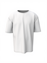 Bulk Unisex White Oversized T-shirt