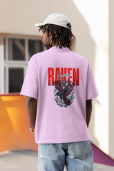 Angry Raven Oversized T-Shirt
