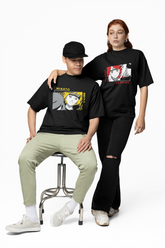 Minato & Kushina Oversized T-Shirts