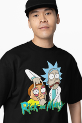 Rick Morty Oversized T-Shirts