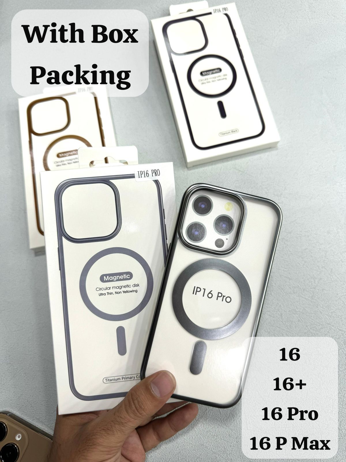 Chrome Magsafe for iPhone 16 Pro Max