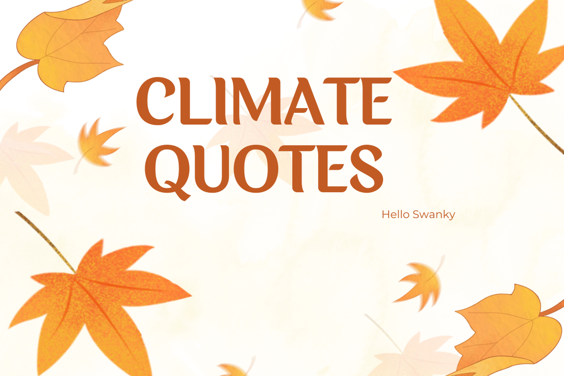 Climate Quotes