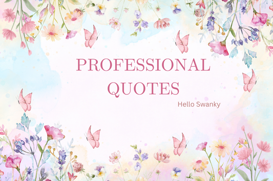 Professional Quotes