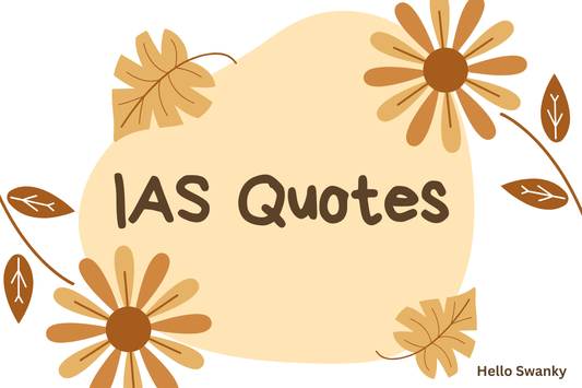 IAS Quotes