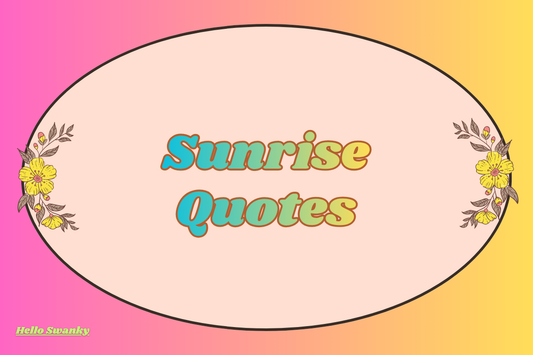 Sunrise captions