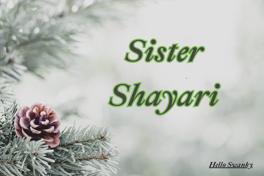 250+ Sister Shayari in Hindi & English  Emotional Shayari Sisterly
