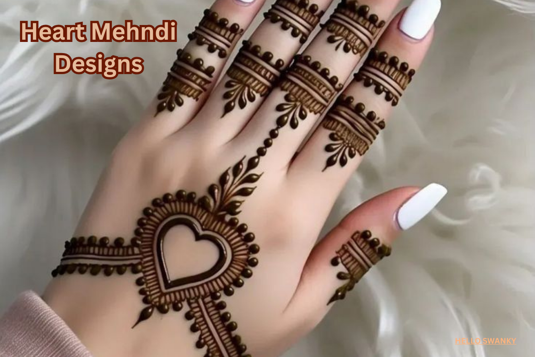 Heart Mehndi Designs