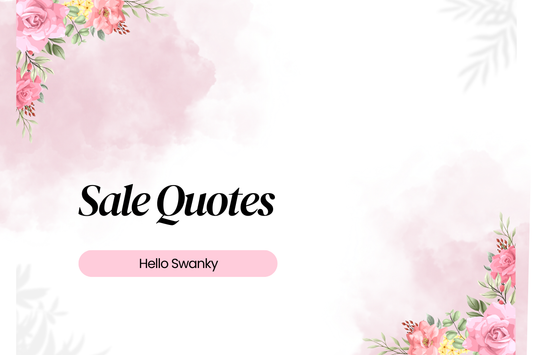 Sale Quotes
