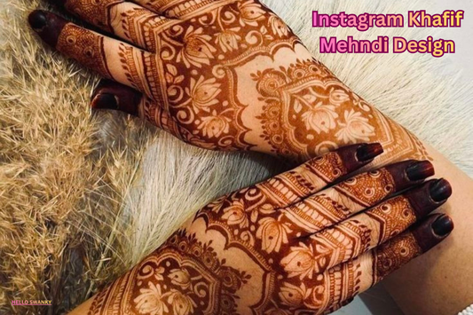 Instagram Khafif Mehndi Design