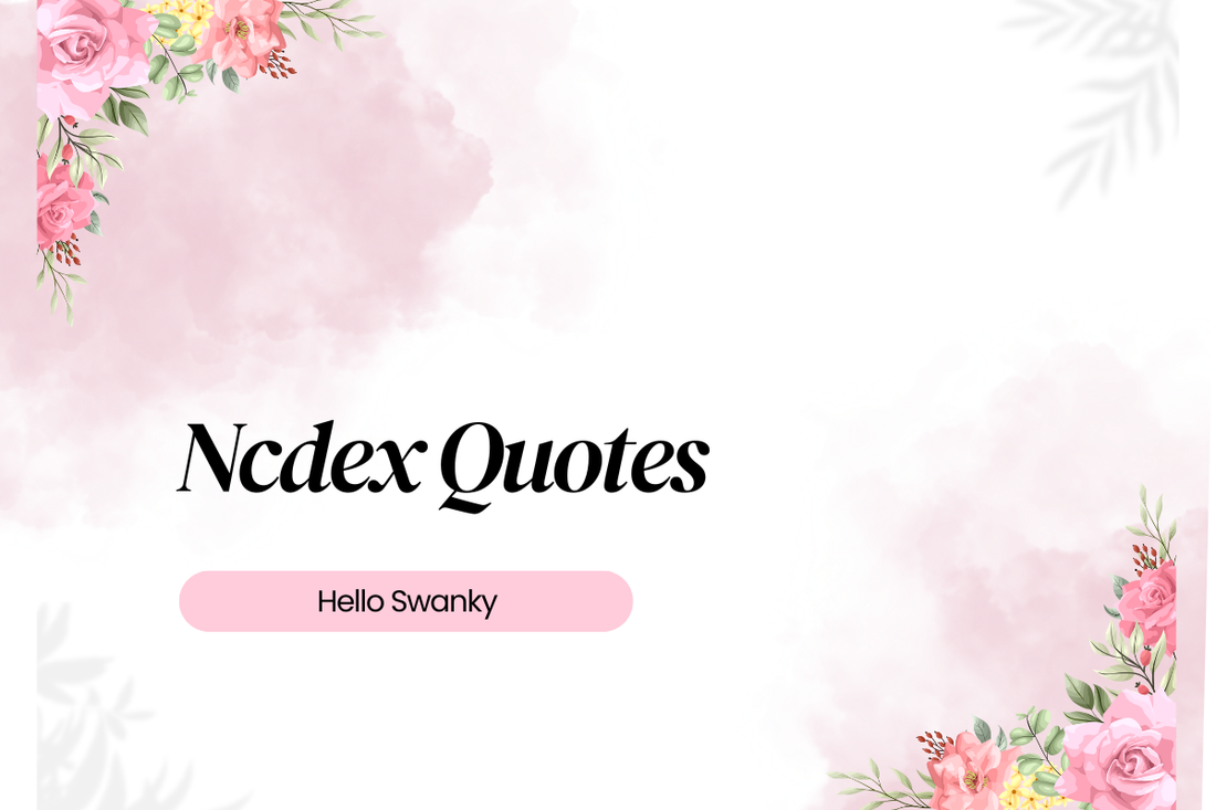 Ncdex Quotes