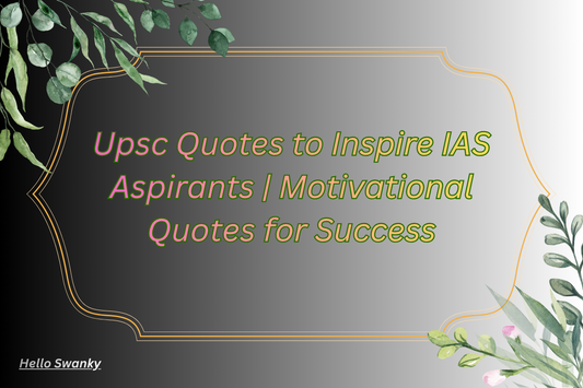 Upsc Quotes