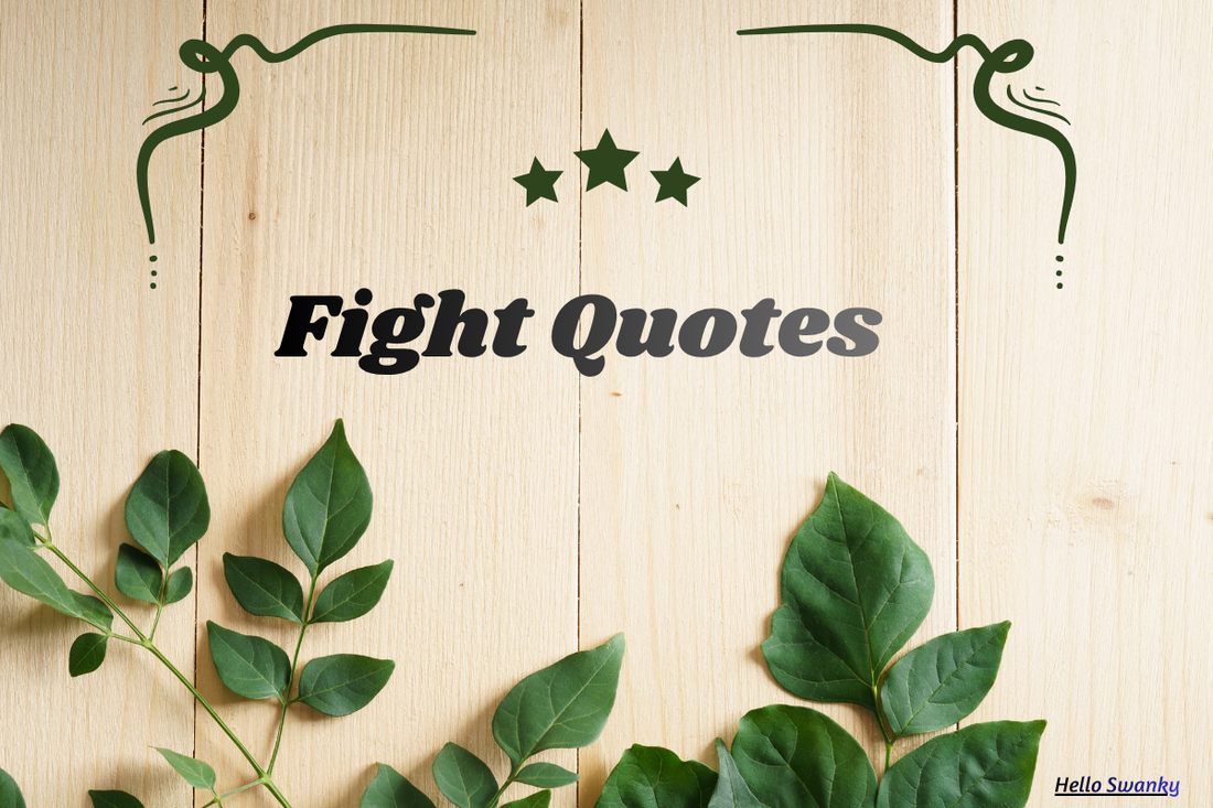 Fight Quotes
