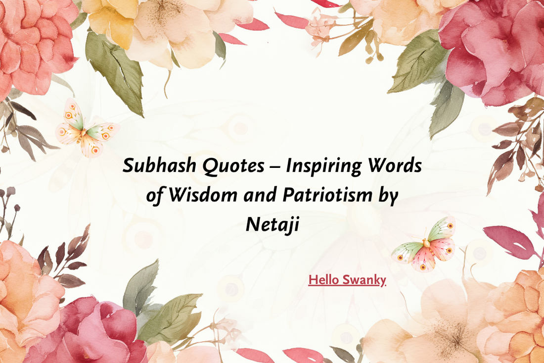 Subhash Quotes
