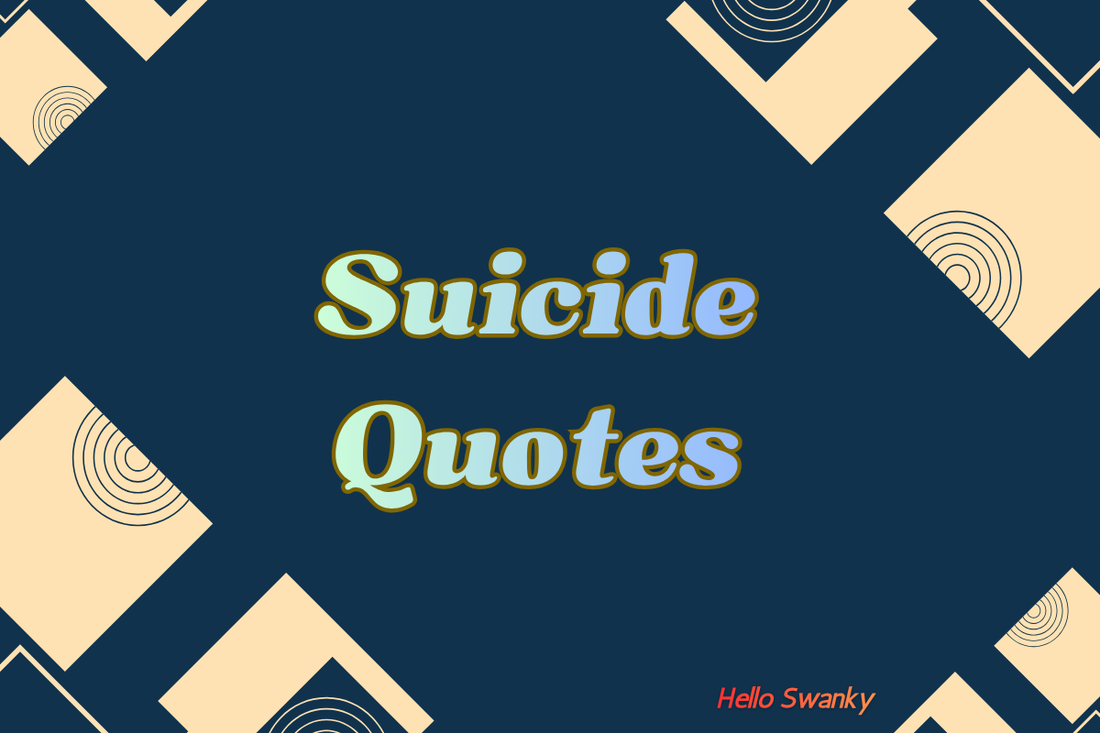 Suicide Quotes
