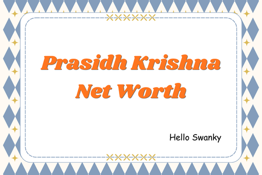 Prasidh Krishna Net Worth
