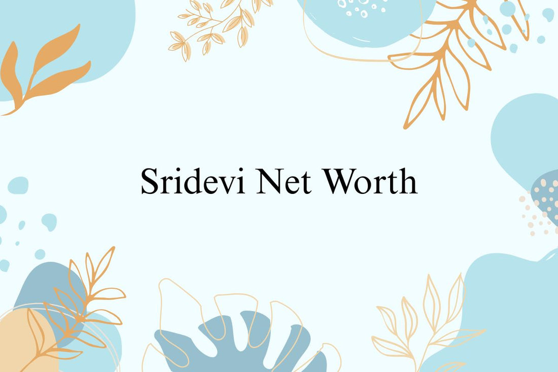 Sridevi Net Worth