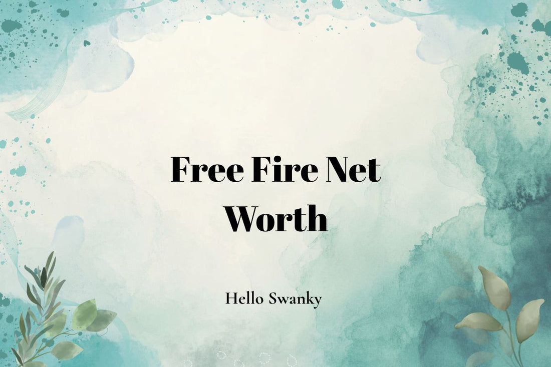 Free Fire Net Worth