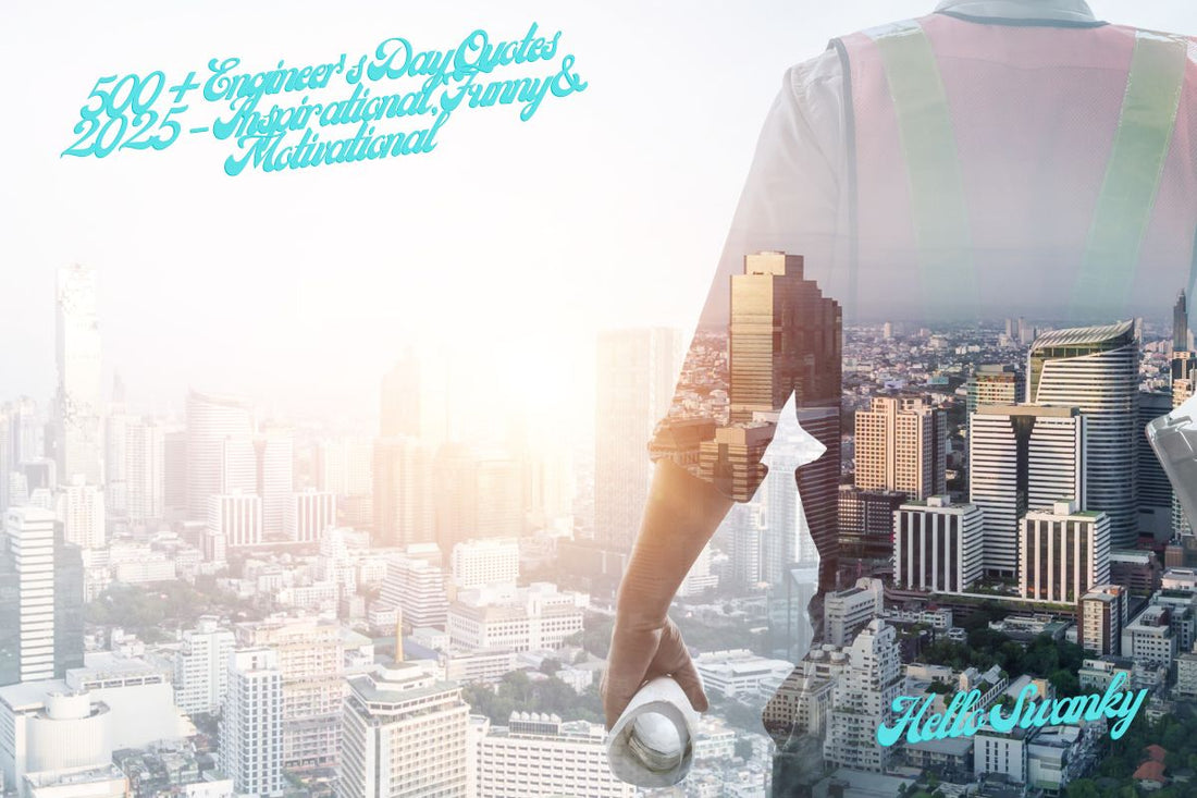 500 + Engineer’s Day Quotes 2025 – Inspirational, Funny & Motivational