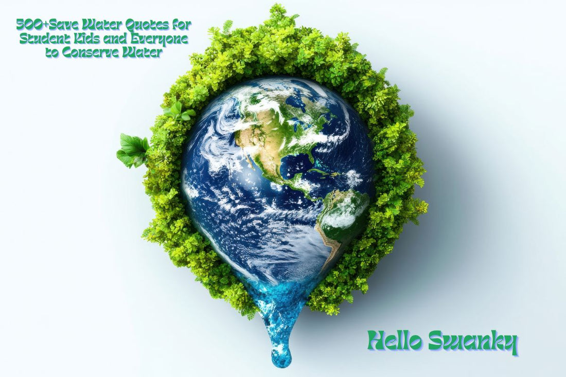 500+Save Water Quotes for Student Kids and Everyone to Conserve Water