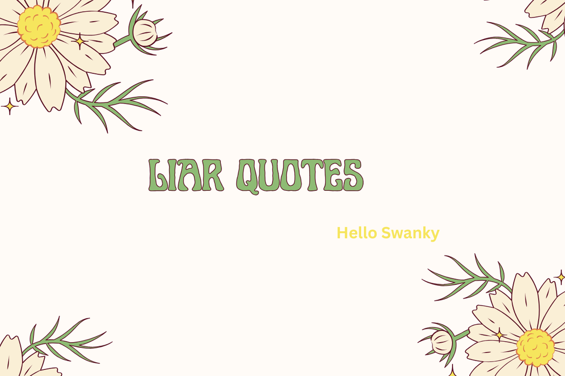 Liar Quotes