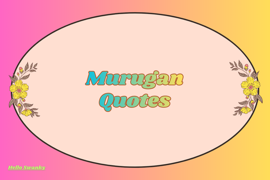 Murugan Quotes