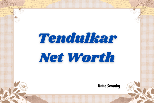 Tendulkar Net Worth