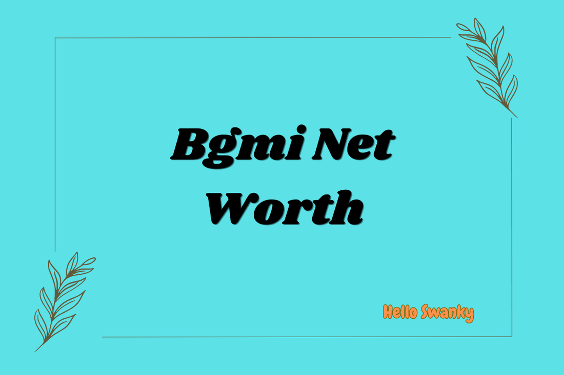 Bgmi Net Worth