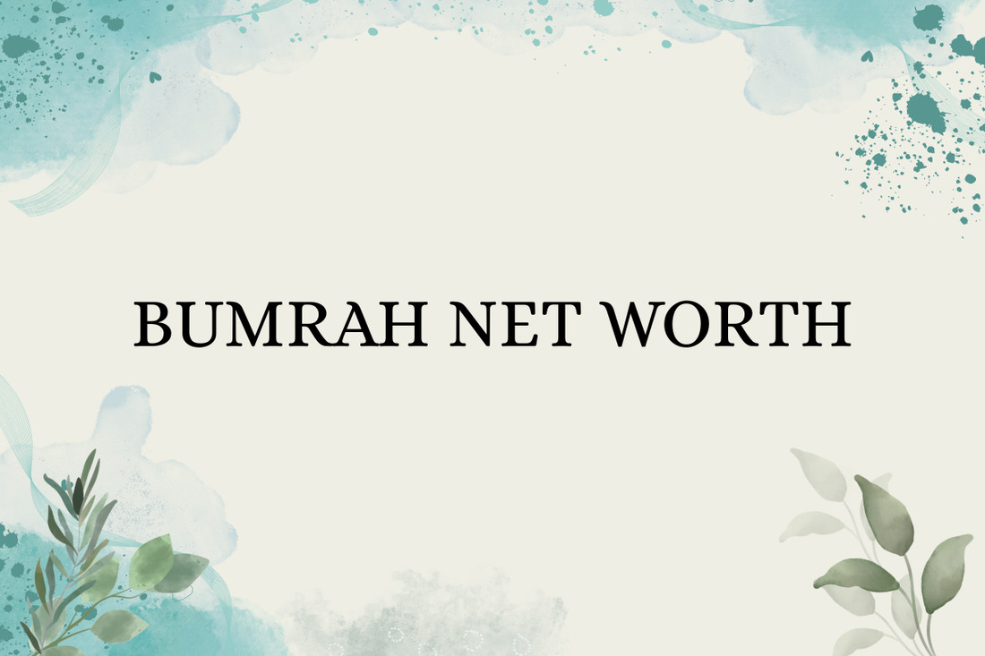 Bumrah Net Worth