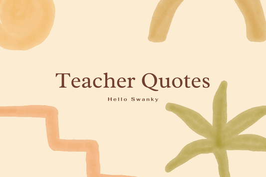 Teacher Quotes