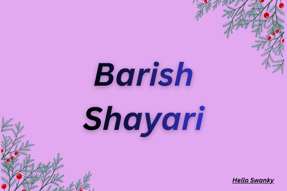 550+ Barish Shayari – Romantic, Sad & Friendship Rain Shayari Collection