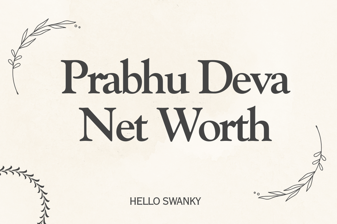 Prabhu Deva Net Worth