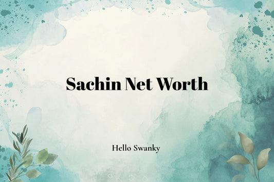 Sachin Net Worth