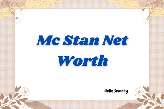 Mc Stan Net Worth