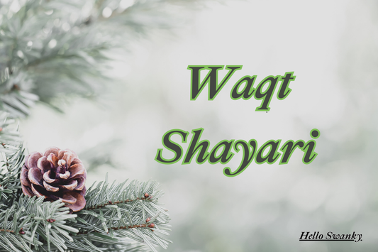 200+ Waqt Shayari in Hindi, Urdu & English | Time Poetry Collection!