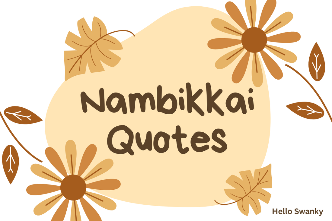 Nambikkai Quotes