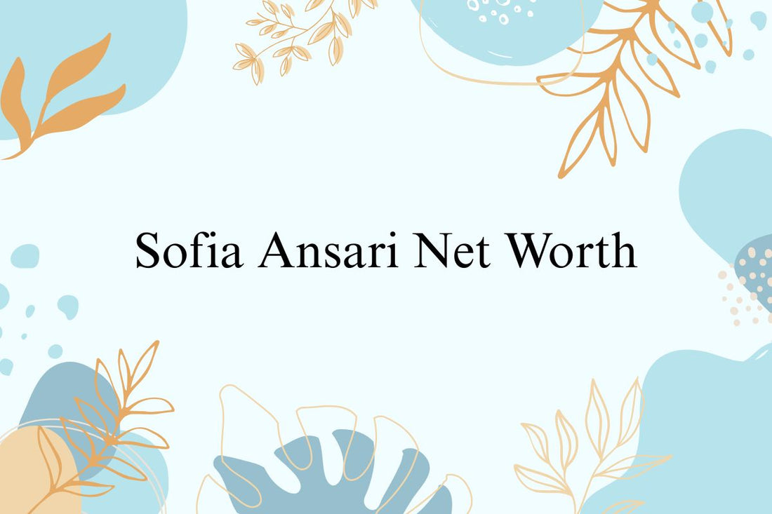 Sofia Ansari Net Worth