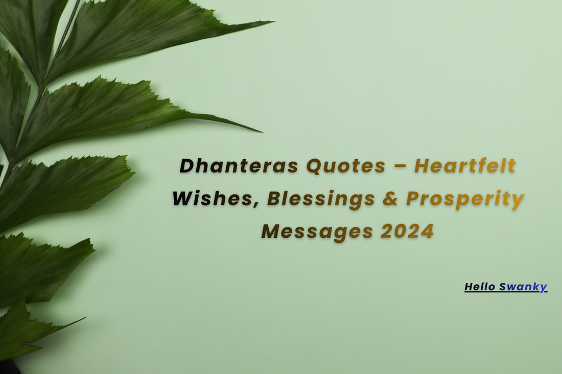 Dhanteras Quotes