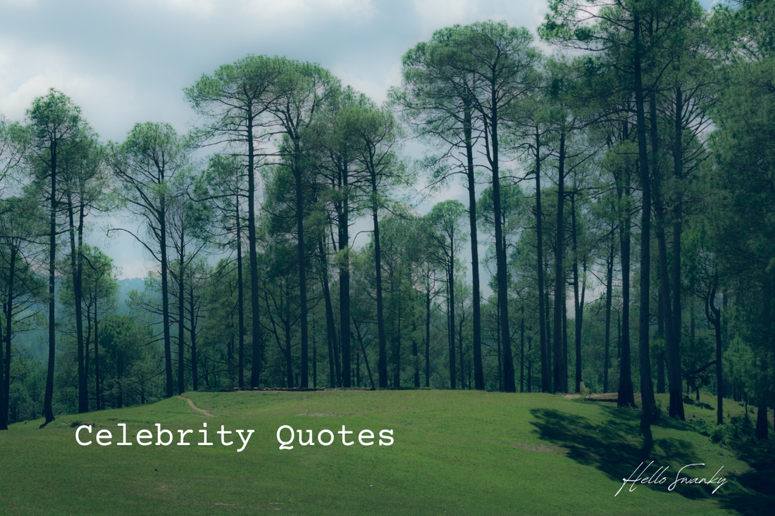 Celebrity Quotes
