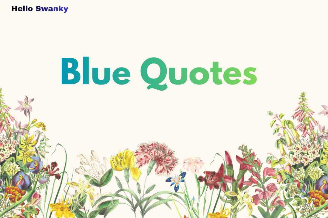Blue Quotes