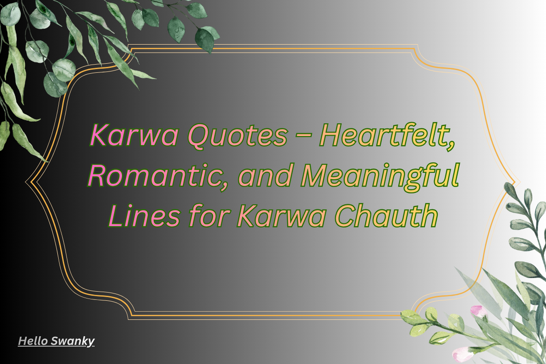 Karwa Quotes