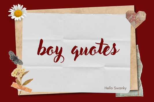 Boy Quotes