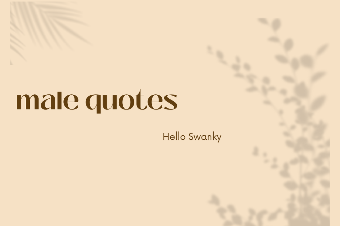 Male Quotes