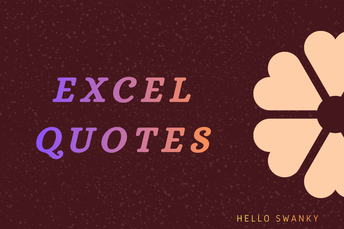 Excel Quotes