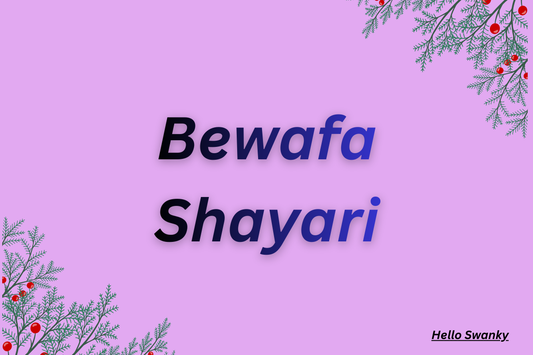 500+ Bewafa Shayari – Heart Touching Love, Dhokha, and Sad Shayari